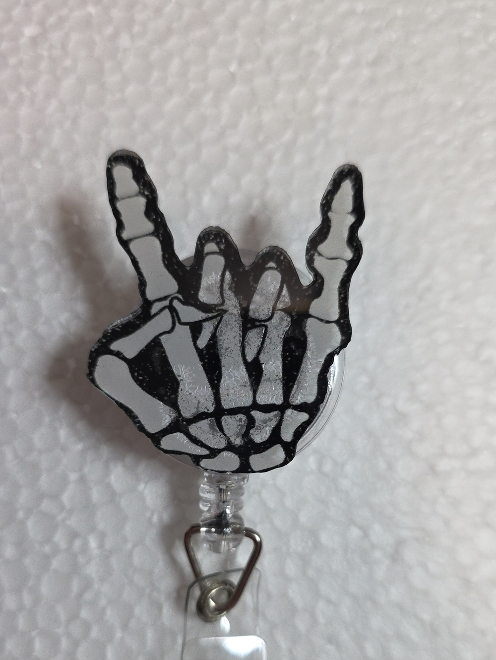 Rock On Badge Reel